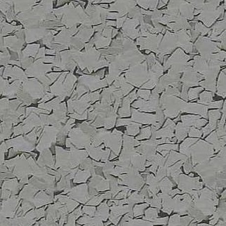 Solid flake garage floor finish